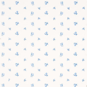 Schumacher Wallpaper Margie Floral Porcelain 5014740