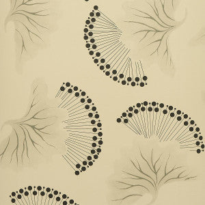 Schumacher Wallpaper Anemone Black & White 5014970