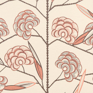 Schumacher Wallpaper Jacob'S Tree Old Rose 5015030