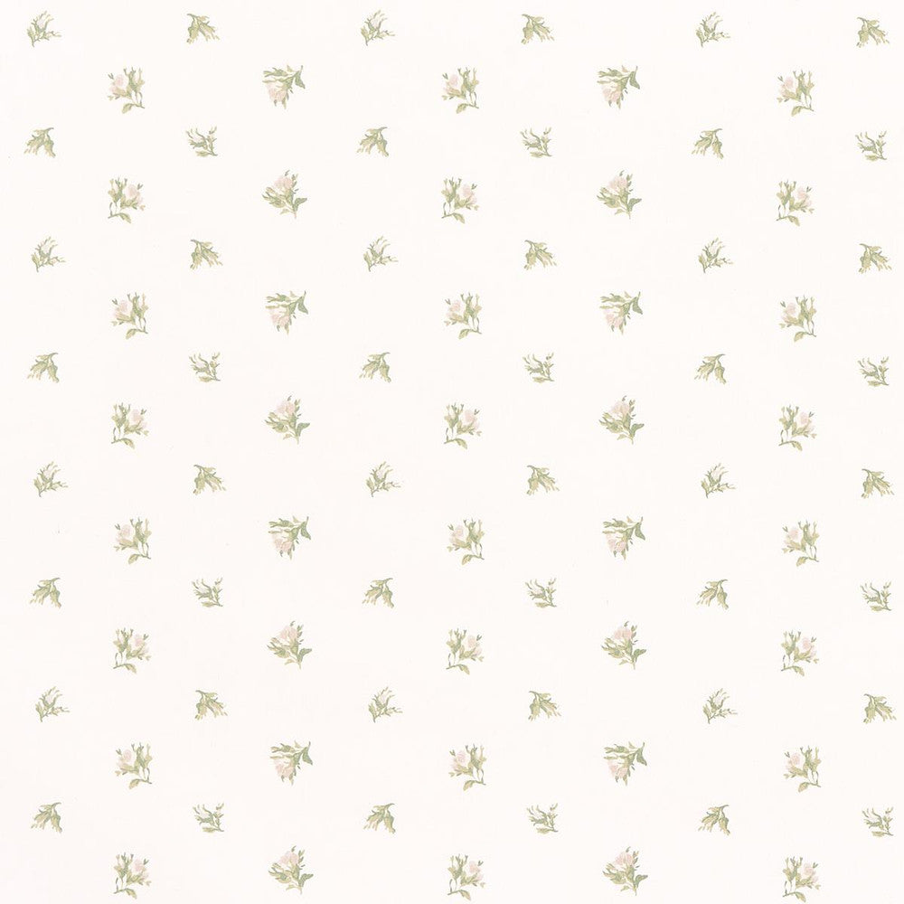 Margie Floral Gris 180842 by Schumacher Designer Fabric New Old-Fashioned 9.0" - Swanky Fabrics -