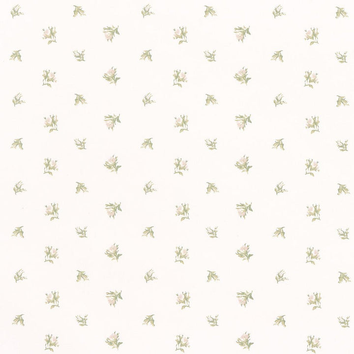 Margie Floral Gris 180842 by Schumacher Designer Fabric New Old-Fashioned 9.0" - Swanky Fabrics -