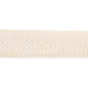 Schumacher Trim Sylvia Crochet Tape Ivory 82670