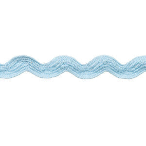 Schumacher Trim Ric Rac Tape Medium Pale Blue 82717