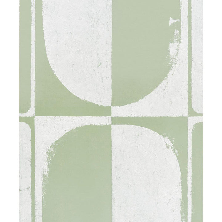 The Cloisters Soft Green 5014901 by Schumacher Designer Wallpaper Backdrop 108.0" - Swanky Fabrics -