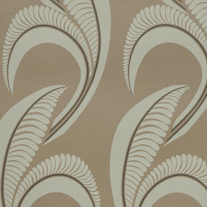 Schumacher Wallpaper Banana Leaf Tobacco 5014980