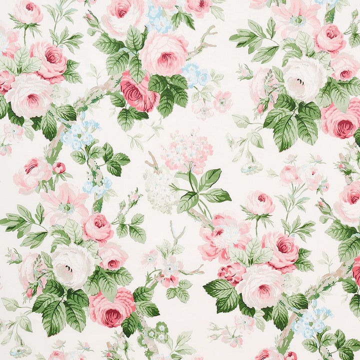 Nancy Floral Petal 177203 by Schumacher Designer Fabric New Old-Fashioned 25.5" - Swanky Fabrics -
