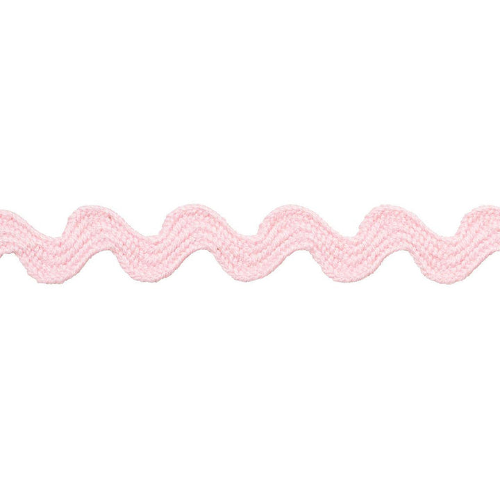 Ric Rac Tape Small Pale Pink 82700 by Schumacher Designer Trim New Old-Fashioned - Swanky Fabrics -