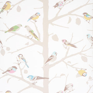 Schumacher Wallpaper A-Twitter Soft Multi 5005033