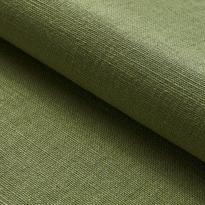 Schumacher Fabric Piet Performance Linen Moss 82597