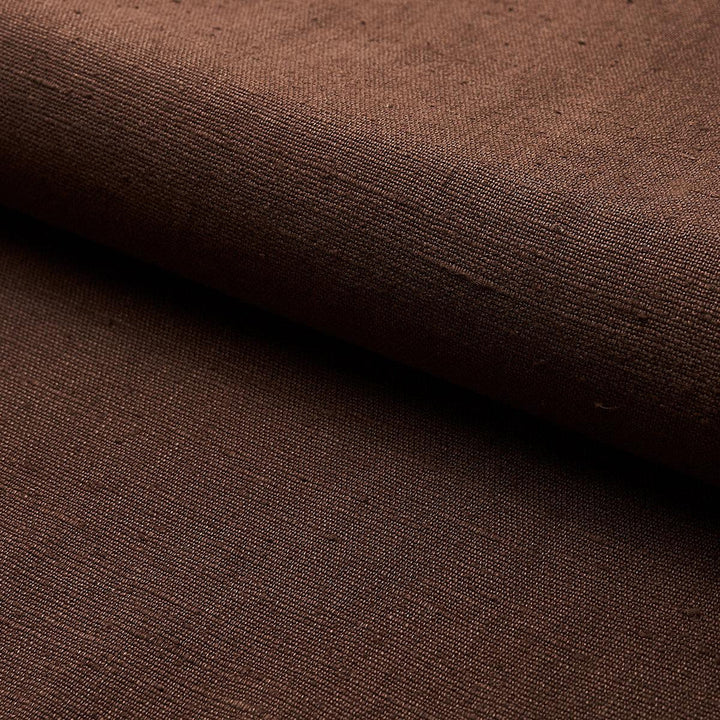 Marco Performance Linen Brown 82628 by Schumacher Designer Fabric Perfect Basics: Linen - Swanky Fabrics -