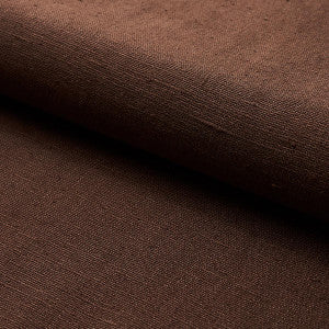 Schumacher Fabric Marco Performance Linen Brown 82628