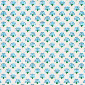 Schumacher Fabric Bellini Indoor/Outdoor Lagoon 83050