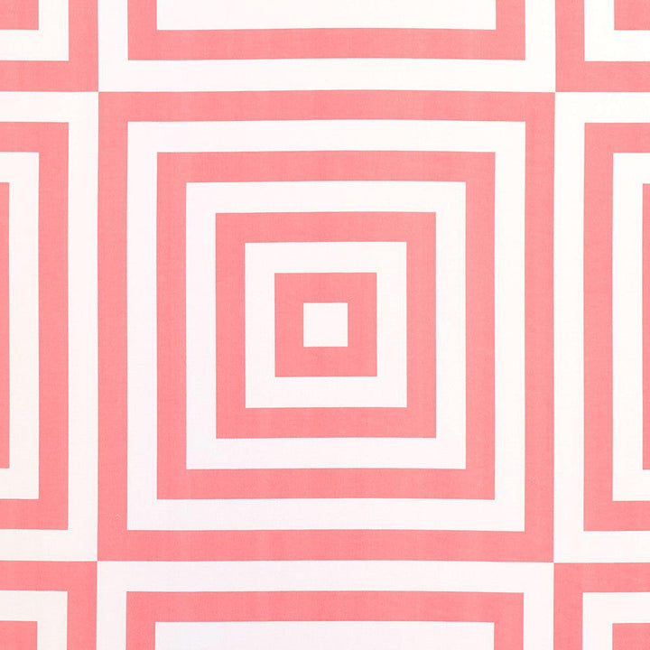 Roxbury Indoor/Outdoor Coral 180923 by Schumacher Designer Fabric Swing Time Indoor/Outdoor 54.0" - Swanky Fabrics -