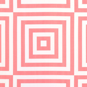 Schumacher Fabric Roxbury Indoor/Outdoor Coral 180923