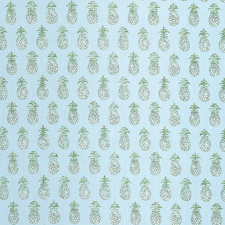 Pia Cove Indoor/Outdoor Aquamarine 181020 by Schumacher Designer Fabric Isola Indoor/Outdoor 7.75" - Swanky Fabrics -