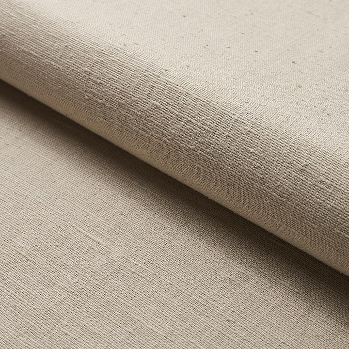 Marco Performance Linen Sand 82626 by Schumacher Designer Fabric Perfect Basics: Linen - Swanky Fabrics -