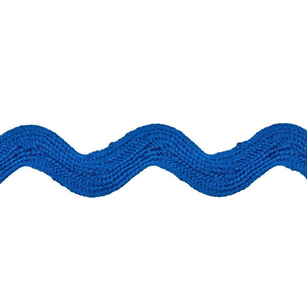Ric Rac Tape Large Dark Blue 82726 by Schumacher Designer Trim New Old-Fashioned - Swanky Fabrics -