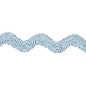 Schumacher Trim Ric Rac Tape Large Pale Blue 82727
