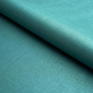 Schumacher Fabric Lange Glazed Linen Peacock 82686