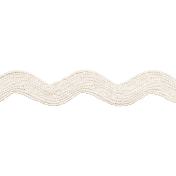 Ric Rac Tape Large Ivory 82725 by Schumacher Designer Trim New Old-Fashioned - Swanky Fabrics -