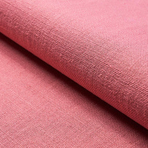 Schumacher Fabric Piet Performance Linen Pink 82609
