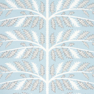 Schumacher Wallpaper Thistle Mineral 5014950