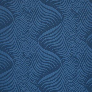 Schumacher Wallpaper Sauvage Navy 5014152
