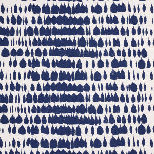 Schumacher Fabric Queen Of Spain Navy 175208