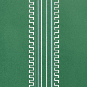 Schumacher Wallpaper Greco Stripe Green 5015142