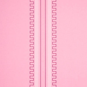 Schumacher Wallpaper Greco Stripe Pink 5015144