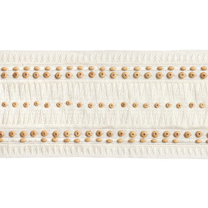Schumacher Trim Tahiti Tape Ivory 69312