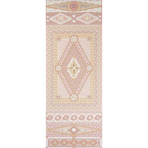 Schumacher Wallpaper Shell Grotto Panel B Coral 5015167