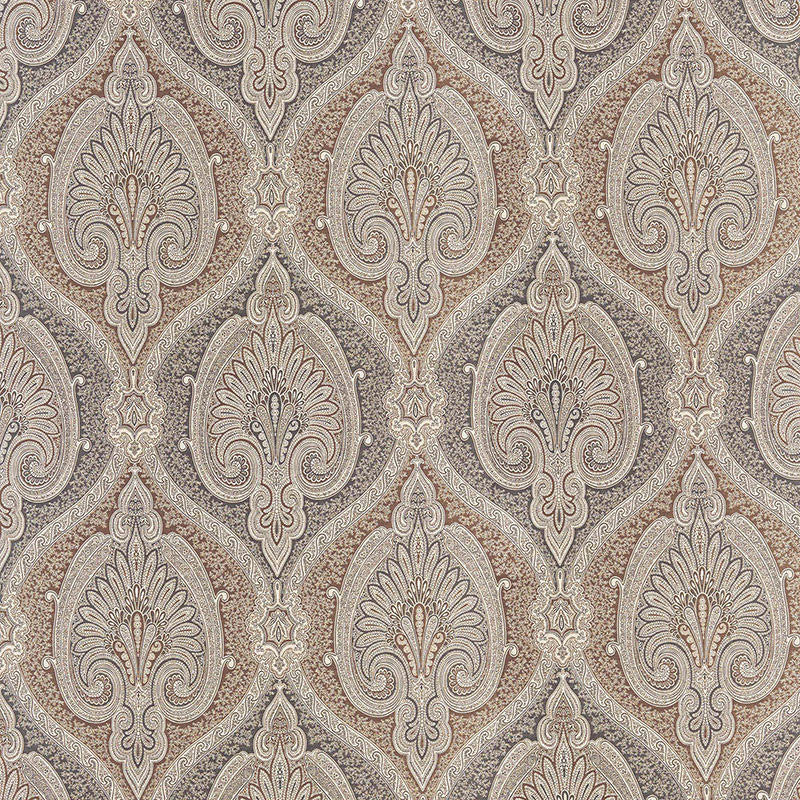Odalisque Tabac 68920 by Schumacher Designer Fabric 125TH ANNIVERSARY See Sample ITALY MEDIUM DUTY </p><p>Repeat: Horizontal: 26" (66CM) and Vertical: 39 3/4" (101CM) 52" WIDE (132CM) - Swanky Fabrics -