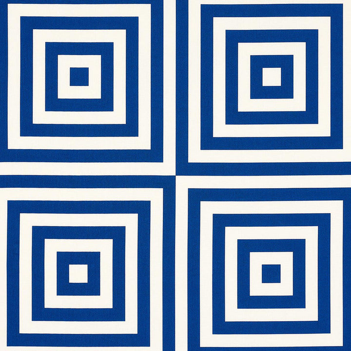 Roxbury Indoor/Outdoor Navy 180920 by Schumacher Designer Fabric Swing Time Indoor/Outdoor 54.0" - Swanky Fabrics -