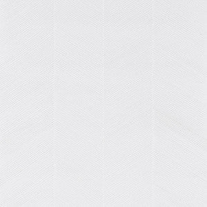 Schumacher Wallpaper Chevron Texture White 5005656