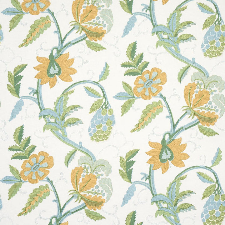 Indali Citron & Mineral 5014860 by Schumacher Designer Wallpaper Schumacher Classics 27.0" - Swanky Fabrics -