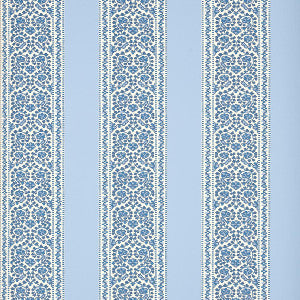 Schumacher Wallpaper Jasmine Indigo 5014340