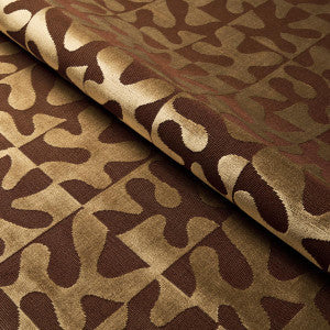 Schumacher Fabric Modern Dance Velvet Gold 82990