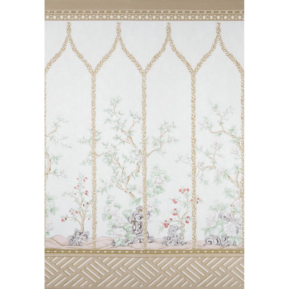 Victoria Stone 5015401 by Schumacher Designer Wallpaper Panels 100.0" - Swanky Fabrics -
