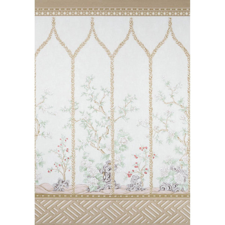 Victoria Stone 5015401 by Schumacher Designer Wallpaper Panels 100.0" - Swanky Fabrics -