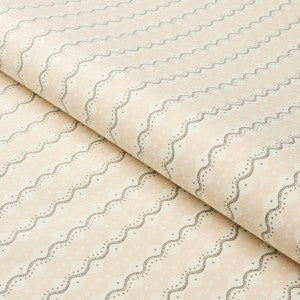 Schumacher Fabric Centipede Stripe Angel Pink 181442