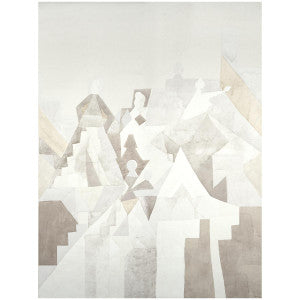 Schumacher Wallpaper Steps Argil And Stone 5011102