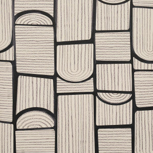 Schumacher Wallpaper Bloomsbury Carbon 5013685