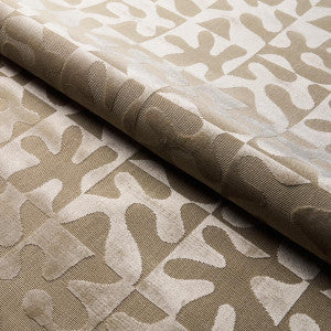 Schumacher Fabric Modern Dance Velvet Champagne 82991