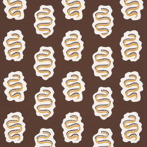 Schumacher Wallpaper Elsa Amber 5014812