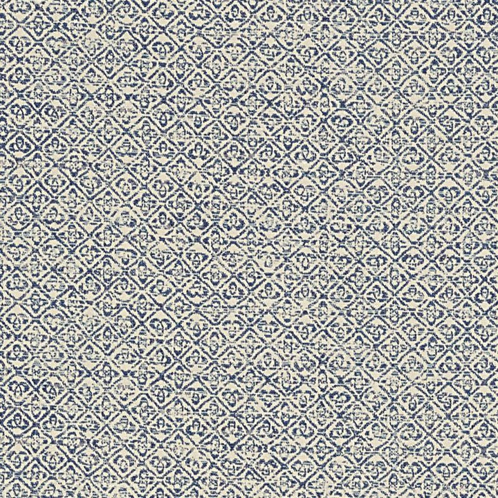 Sarong Weave Indigo 69020 by Schumacher Designer Fabric Steel-Magnolia 100% Solution Wyzenbeek 12,000 Horizontal: 7/8- and Vertical: 3/4- 54 - Swanky Fabrics -