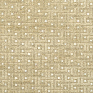 Schumacher Fabric Lalano Linen Velvet Gold Patina 83291