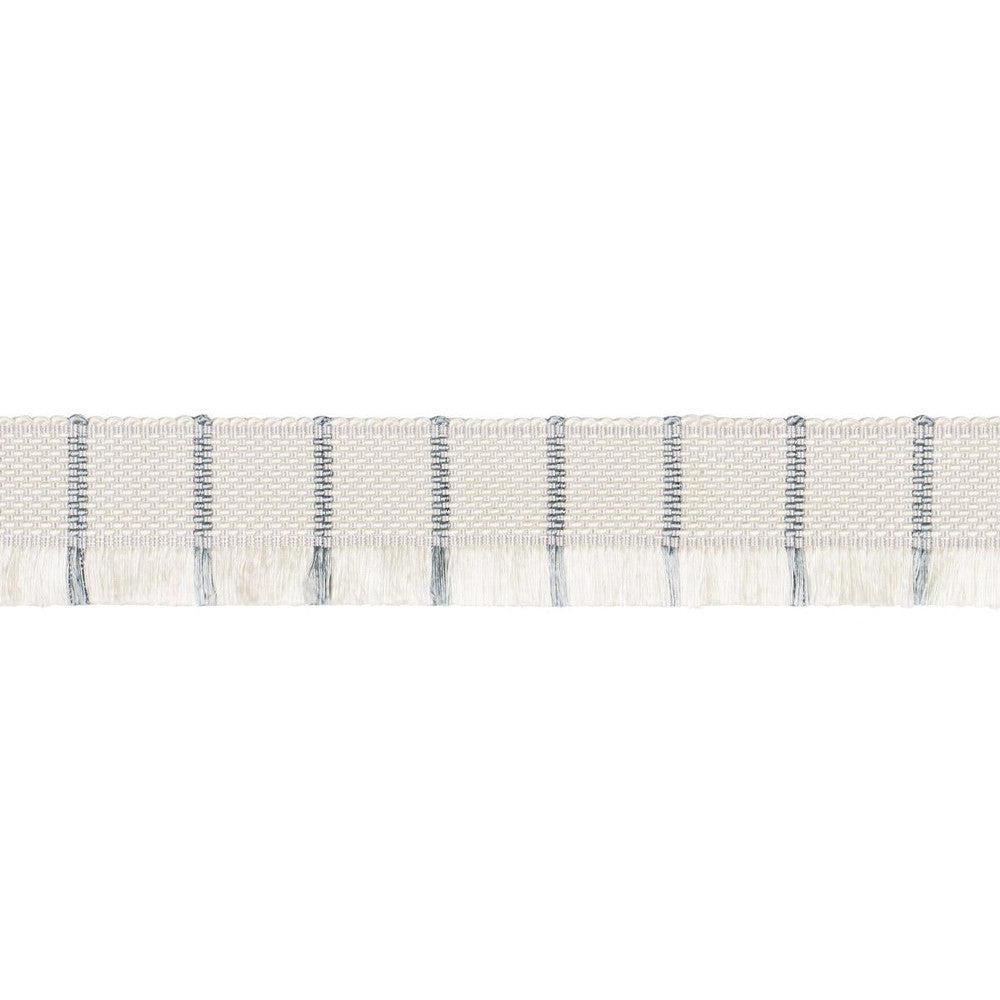 Frances Silk Fringe Mineral 83372 by Schumacher Designer Trim Patterson Flynn - Swanky Fabrics -