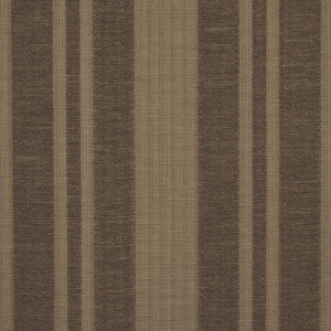 Schumacher Fabric Simon Wool Linen Stripe Brown 83260