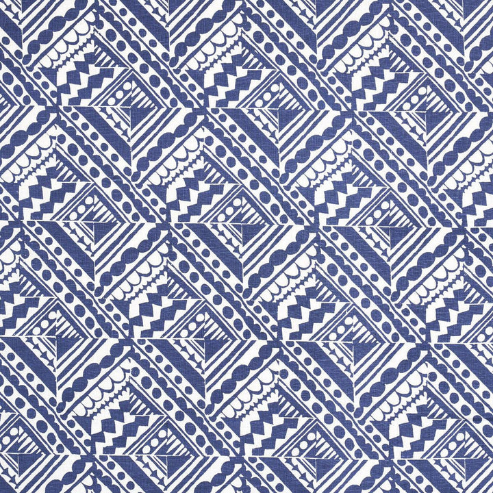 Topsy Turvy Navy 181492 by Schumacher Designer Fabric Drusus Tabor 9.0" - Swanky Fabrics -